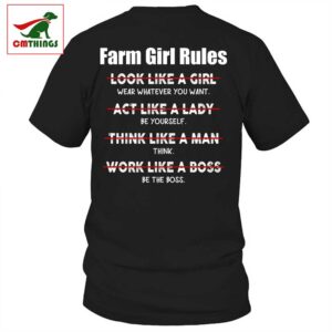 Farm Girl Rules Shirt | CM Things