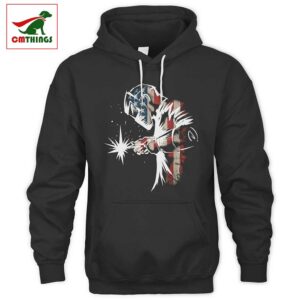 Welder American Flag Usa Patriotic Hoodie | CM Things