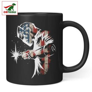 Welder American Flag Usa Patriotic Mug | CM Things