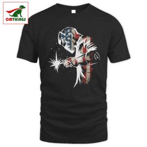 Welder American Flag Usa Patriotic T Shirt | CM Things