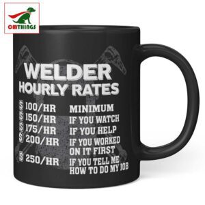 Welder Hourly Rates Mug | CM Things